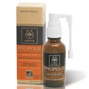 Apivita Propolis Βιολογικό Spray για το Λαιμό με Πρόπολη & Αλθέα 30ml