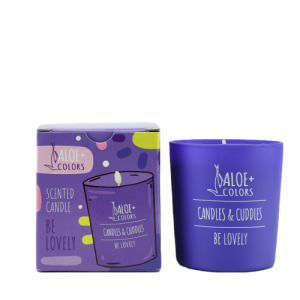 Aloe Plus Colors Scented Soy Candle Be Lovely