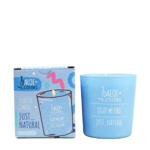 Aloe Plus Colors Scented Soy Candle Just Natural