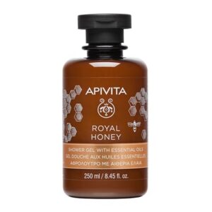 Apivita Royal Honey, Κρεμώδες Aφρόλουτρο με Aιθέρια Έλαια 300ml