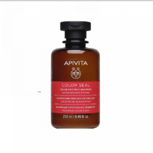 Apivita Σαμπουάν Προστασίας Χρώματος Πρωτεΐνες Κινόα & Μέλι 250ml