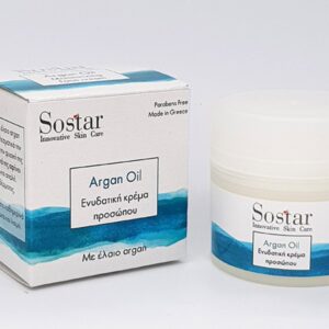 Sostar Ενυδατική κρέμα ημέρας με έλαιο argan 50ml