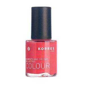 Korres Nail Colour 43 Coral Pink Βερνίκι Νυχιών Με Μύρο & Ιχνοστοιχεία 10ml