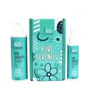 Aloe Plus Colors Gift Set Pure Serenity Hair&Body Mist+Shower Gel