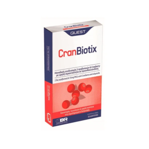 Quest Cran Biotix 30 Κάψουλες