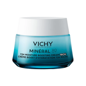 Vichy Mineral 89 Booster Ενυδάτωσης 72H Κρέμα Προσώπου με πλούσια υφή 50ml