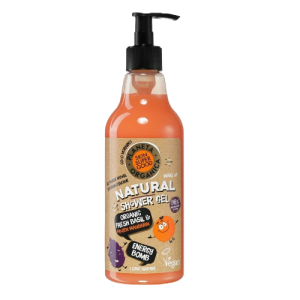 Natura Siberica Planeta Organica Organic Fresh Basil & Frozen Mandarin Natural Shower Gel 500ml