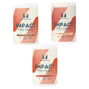 My Protein Impact Whey Isolate 480gr 3 Γεύσεις